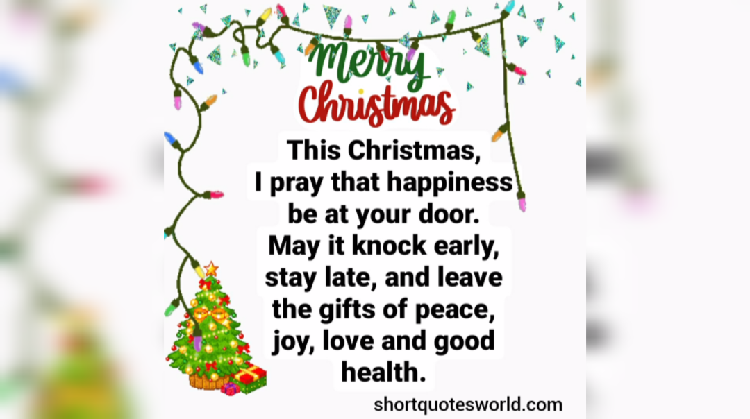 Christmas prayer