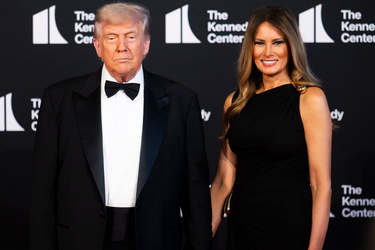 President Donald Trump and First Lady Melania Trump.Credit : Craig Hudson For The Washington Post via Getty